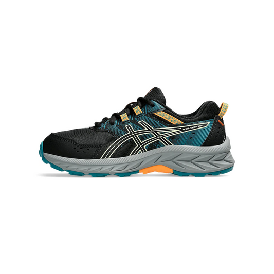 Kids Asics sports shoe with laces