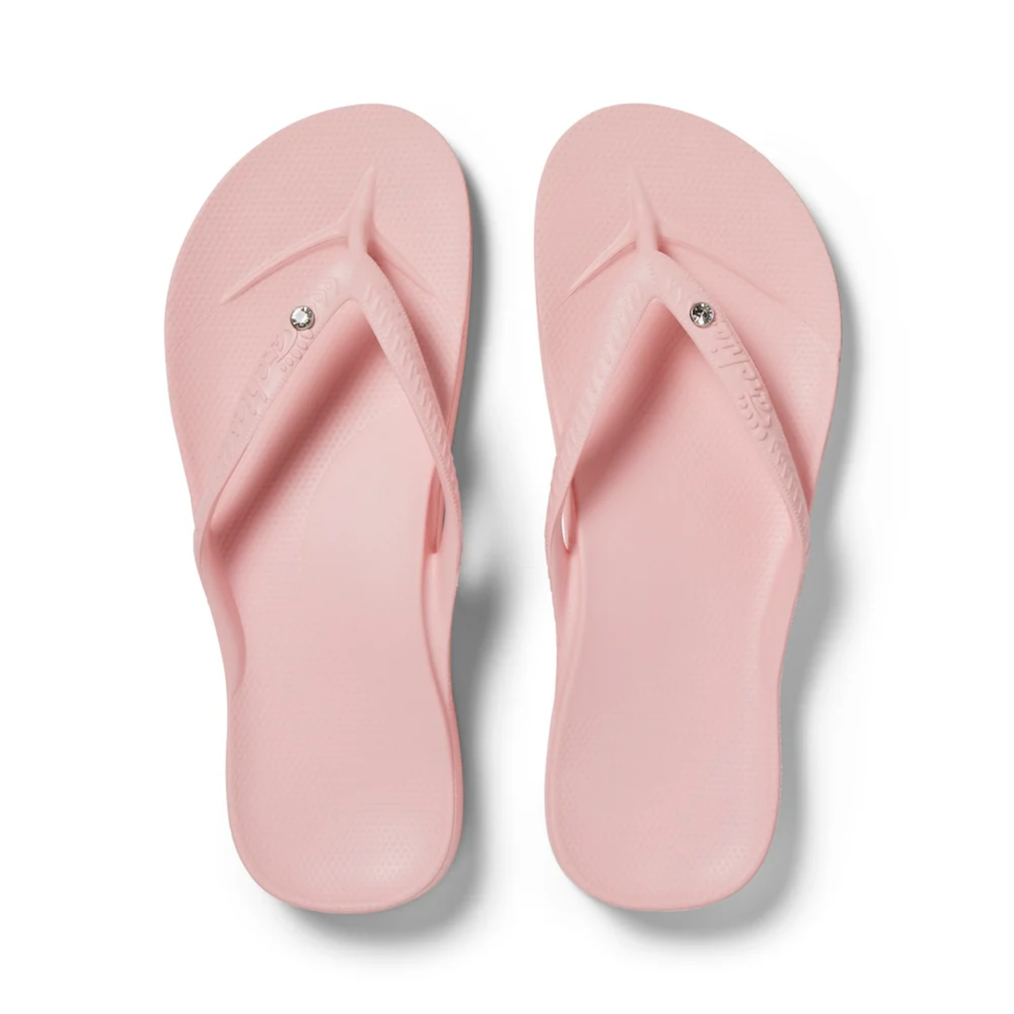 Pink arch support jandals