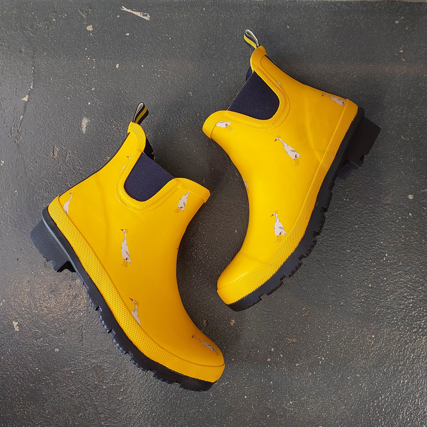 Yellow Ducks Rainboots