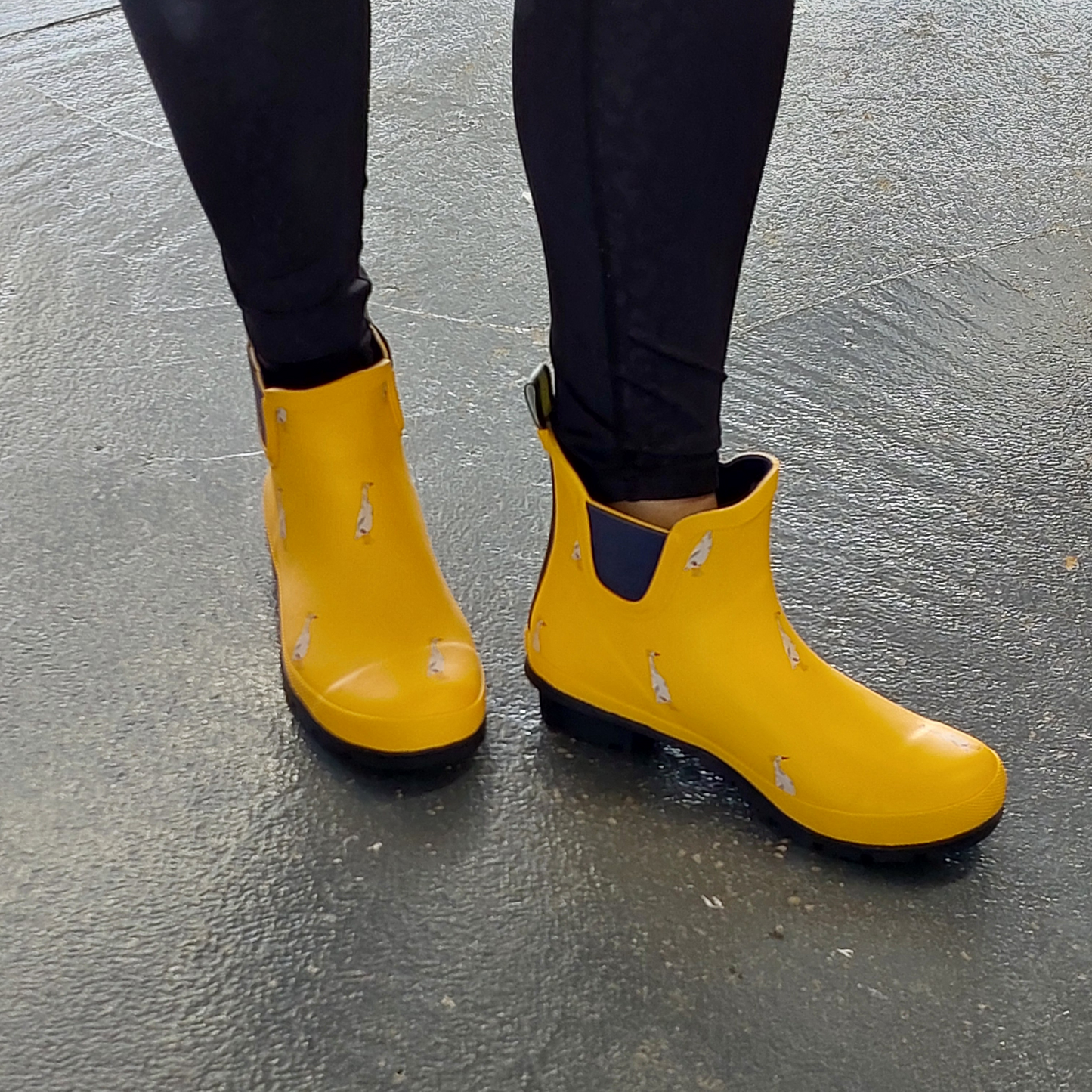 Yellow Ducks Rainboots